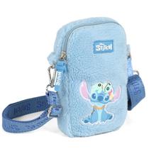 Bolsa Transversal Stitch Pelucia Disney Licenciada Luxcel Bolsa Transversal Stitch Pelucia Disney Licenciada Luxcel