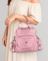 Bolsa Transversal Tiracolo Feminina Mão Ombro Costas Moda Mochila Leve