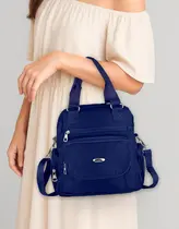 Bolsa Transversal Tiracolo Feminina Mão Ombro Costas Moda Mochila Leve