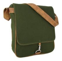 Bolsa Transversal Tiracolo Lona e Detalhes em Sintético Masculino Feminino Bolsa Transversal Tiracolo Lona e Detalhes em Sintético Masculino Feminino
