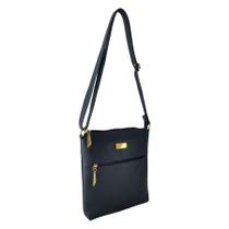 Bolsa Transversal Topgrife Couro ul Marinho
