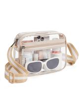 Bolsa transversal transparente Missnine Clear Purse PVC para mulheres