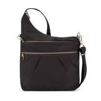 Bolsa transversal Travelon Anti-Theft Signature com 3 compartimentos