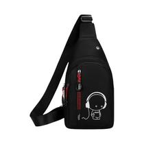 Bolsa Transversal Unissex Que Brilha No Escuro Para Esportes Ao Ar Livre, Corrida E Uso Casual.