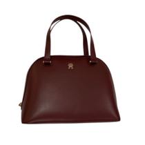 Bolsa Transversal Vinho com TH Logo Dourado Bolsa Transversal Vinho com TH Logo Dourado
