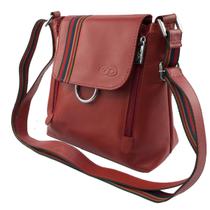 Bolsa Transversal VIOLETA em Couro Galvani