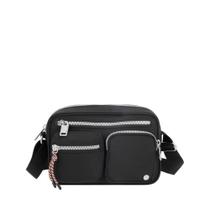 Bolsa Transversal Xtrem Hazel 3Xt Matte Preto
