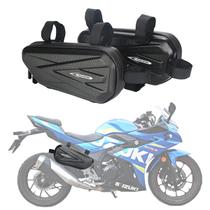 Bolsa Traseira de Moto Impermeável RZAHUAHU - Hard Shell EVA - 2 Unidades