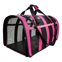 Bolsa Trasnporte Pet Gato Cachorro Animais Estimaçao Bicho Faixa Refletiva Passeio Caminhada Carro Aviao Confortavel