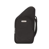 Bolsa Travelon Anti-Roubo Preta - Compacta e Crossbody Bolsa Travelon Anti-Roubo Preta - Compacta e Crossbody