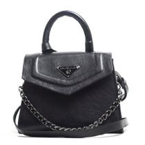 Bolsa Túlio Rossato Feminina Elegante Couro All Black Taylor Bolsa Túlio Rossato Feminina Elegante Couro All Black Taylor