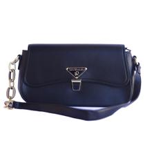 Bolsa Túlio Rossato Vegan Feminina Alça Mão Prática Preta