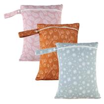 Bolsa úmida, bolsa de armazenamento, impermeável, lavável, conjunto Happy Flute 3