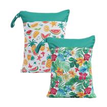 Bolsa úmida e seca Coolapeach, 2 peças, impermeável, 30 x 40 cm, zíper duplo Bolsa úmida e seca Coolapeach, 2 peças, impermeável, 30 x 40 cm, zíper duplo