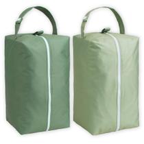 Bolsa úmida e seca reutilizável Nora's Nursery 28x15x18 cm, pacote com 2 Bolsa úmida e seca reutilizável Nora's Nursery 28x15x18 cm, pacote com 2