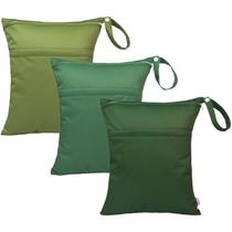 Bolsa úmida/seca ALVABABY 3 peças à prova d'água reutilizável 3L-ZM09