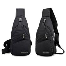 Bolsa Unissex com Entrada USB Bolsa Unissex com Entrada USB