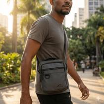 Bolsa Unissex Stella Luna Shoulder Bag Média Cinza Escuro