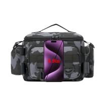 Bolsa Universal De Lona Para Pesca, Bolsa De Cintura, Ombro E Transversal Para Viagem E Esportes