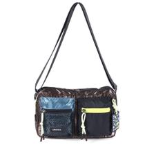 Bolsa Up4You Média Ombro Feminina Nylon Metalizado BU78767
