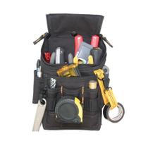 Bolsa utilitária CLC Custom Leathercraft 1524 com zíper preta média