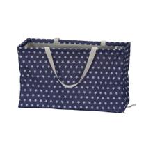 Bolsa utilitária Household Essentials Blue White Stars 28x56x33cm