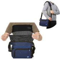 Bolsa V-lite 60 Tiracolo Com Capa De Chuva E Divisórias Bolsa V-lite 60 Tiracolo Com Capa De Chuva E Divisórias
