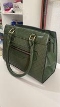 Bolsa verde musgo material sintético Bolsa verde musgo material sintético