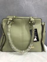 Bolsa verde pistache material ecológico