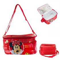 Bolsa Vermelha Térmica Lancheira Minnie 15x27x18cm - Disney Bolsa Vermelha Térmica Lancheira Minnie 15x27x18cm - Disney