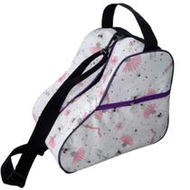 Bolsa Versátil para Patins Quad roller: Conforto e Estilo estampa bailarina