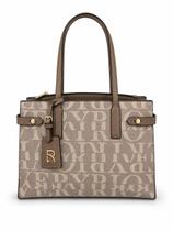 Bolsa Veryrio Monograma Grande Feminina com Alça Removível