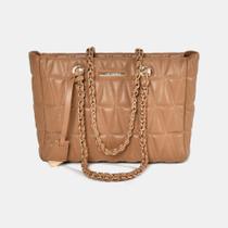 Bolsa Via Marte B1-129-01 Shopping Matelasse Media Feminina