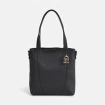 Bolsa Via Marte Bucket Bag Preta