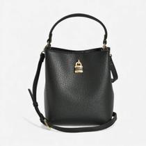 Bolsa Via Marte Bucket Preta
