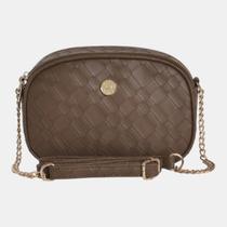 Bolsa Via Marte Camera Bag Marrom Bolsa Via Marte Camera Bag Marrom