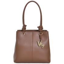 Bolsa Via Marte Sintético Mini Floater Marrom B2-729-01
