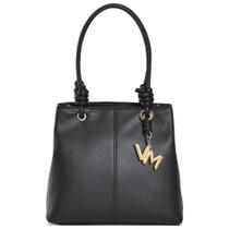 Bolsa Via Marte Sintético Mini Floater Preto B2-729-01