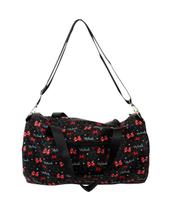 Bolsa Viagem Preta Minnie 25x41x25cm Disney