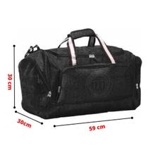 Bolsa Viagem Sacola Alça Transversal Wilson 50L Grafite