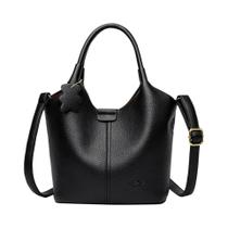 Bolsa Vintage de Couro Macio para Mulheres - Bolsa de Ombro de Luxo Bolsa Vintage de Couro Macio para Mulheres - Bolsa de Ombro de Luxo