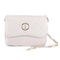 Bolsa Vizzano Alça Corrente Feminina - Branco Off