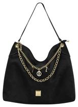 Bolsa Vizzano de Ombro com Detalhe em Corrente Dourada Bolsa Vizzano de Ombro com Detalhe em Corrente Dourada
