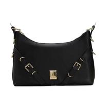 Bolsa Vizzano Napa Soft Feminina Preta Clássica e Atemporal