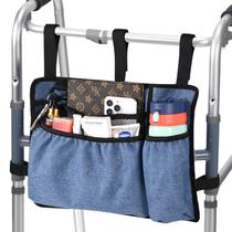 Bolsa Walker Xlajiao com porta-copos para dobrar Walker Blue Bolsa Walker Xlajiao com porta-copos para dobrar Walker Blue