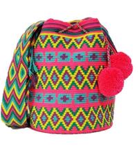 Bolsa wayuu colors original colombiana tricot g117