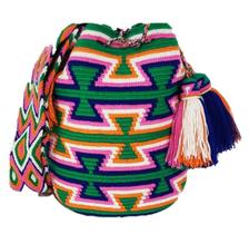 Bolsa wayuu colors original colombiana tricot g191