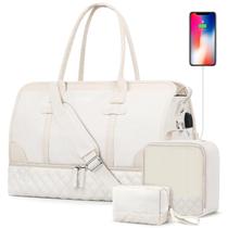 Bolsa Weekender ETRONIK XL para Mulheres - Bege Bolsa Weekender ETRONIK XL para Mulheres - Bege