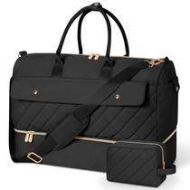 Bolsa Weekender Wedama para mulheres, mochila de viagem grande preta Bolsa Weekender Wedama para mulheres, mochila de viagem grande preta
