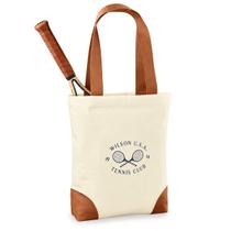 Bolsa Wilson Heritage V2 Tote Off White e Marrom